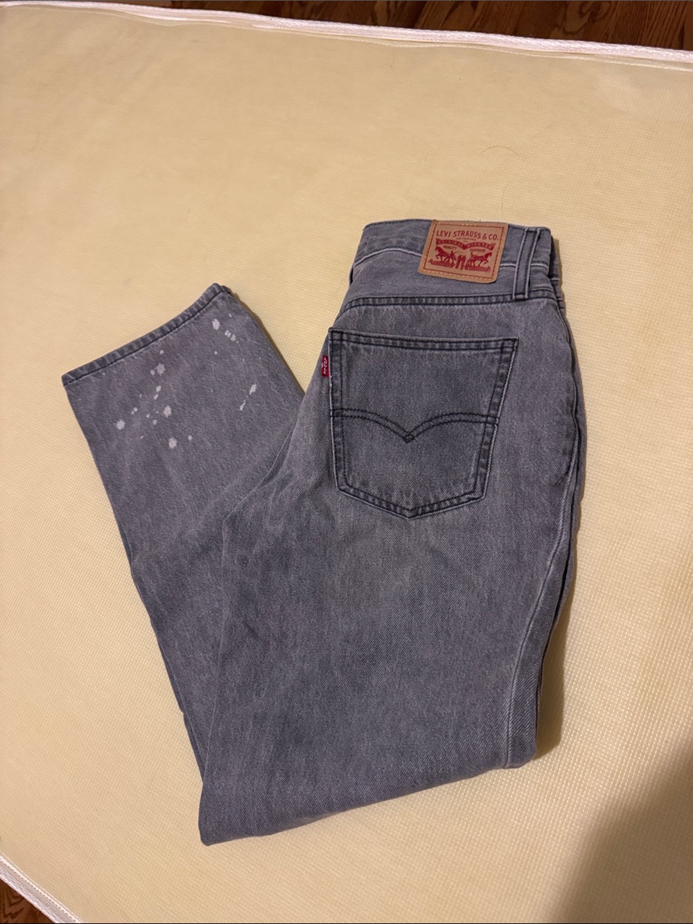 Levi's Women’s Gray Vintage Straight Jeans